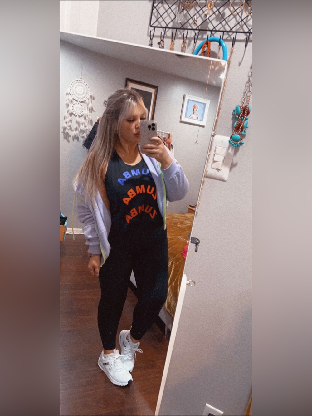 Zumba Black Logo Tank with ZUMBA Print - Picture 4 of 4